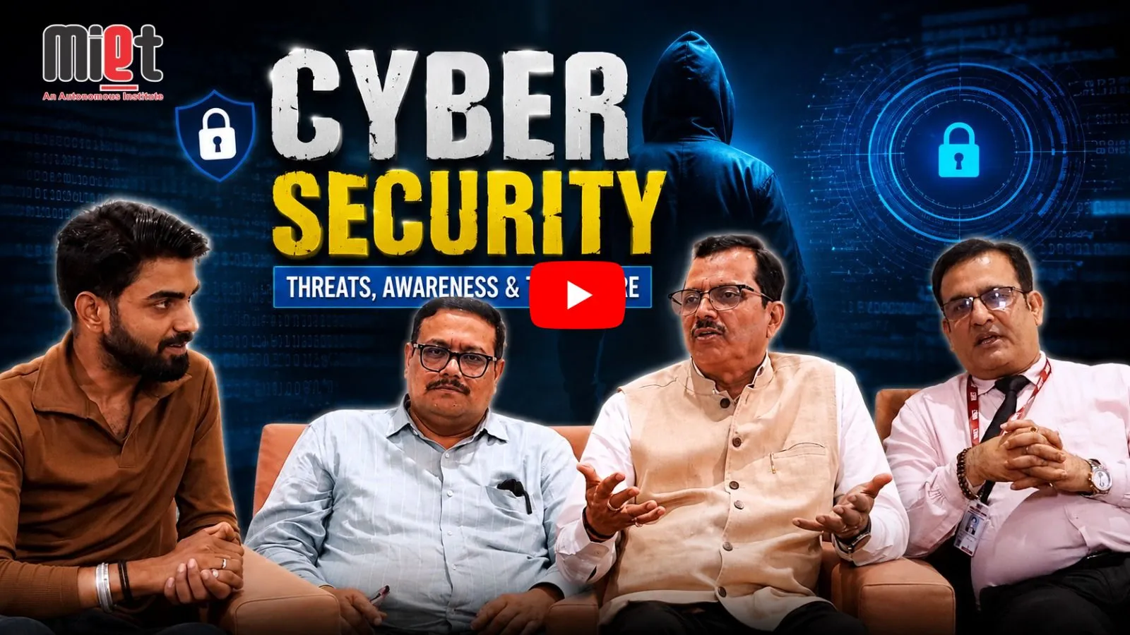 Cyber Security Explained: Threats, Awareness & The Future with C-DAC Authorities | MIET Universe