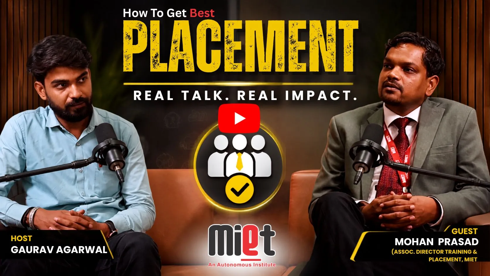 How to Get the Best Placement? | Real Placement Tips from MIET�s Training & Placement Expert